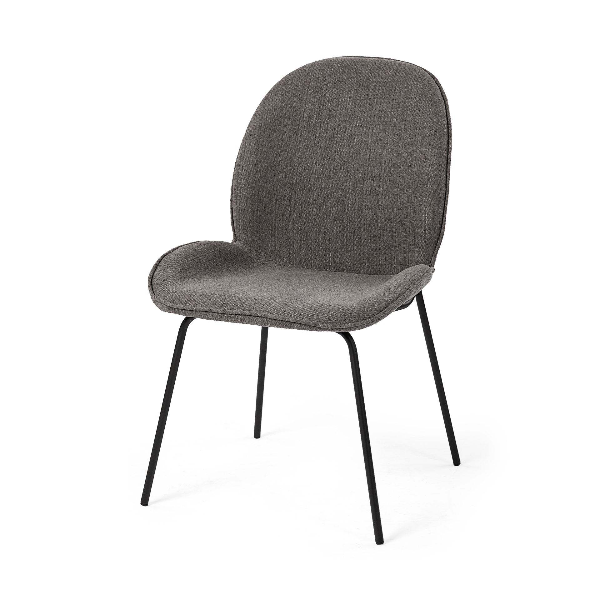 Mercana Inala 21.3" x 25.6" x 34.3" Metal Dining Chair (Set of 2)