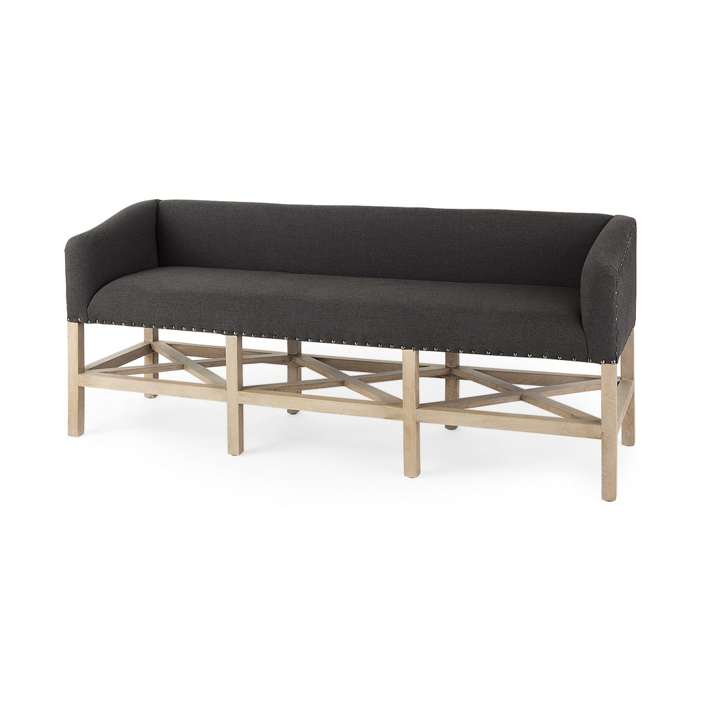 Mercana Bergen 60" x 19" x 25.5" Upholstered Bench