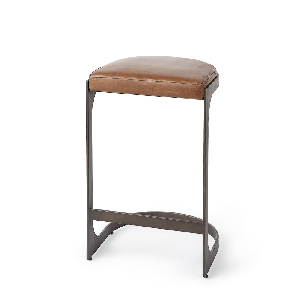 Mercana Tyson 17.3" x 17.5" x 28" Metal Stool