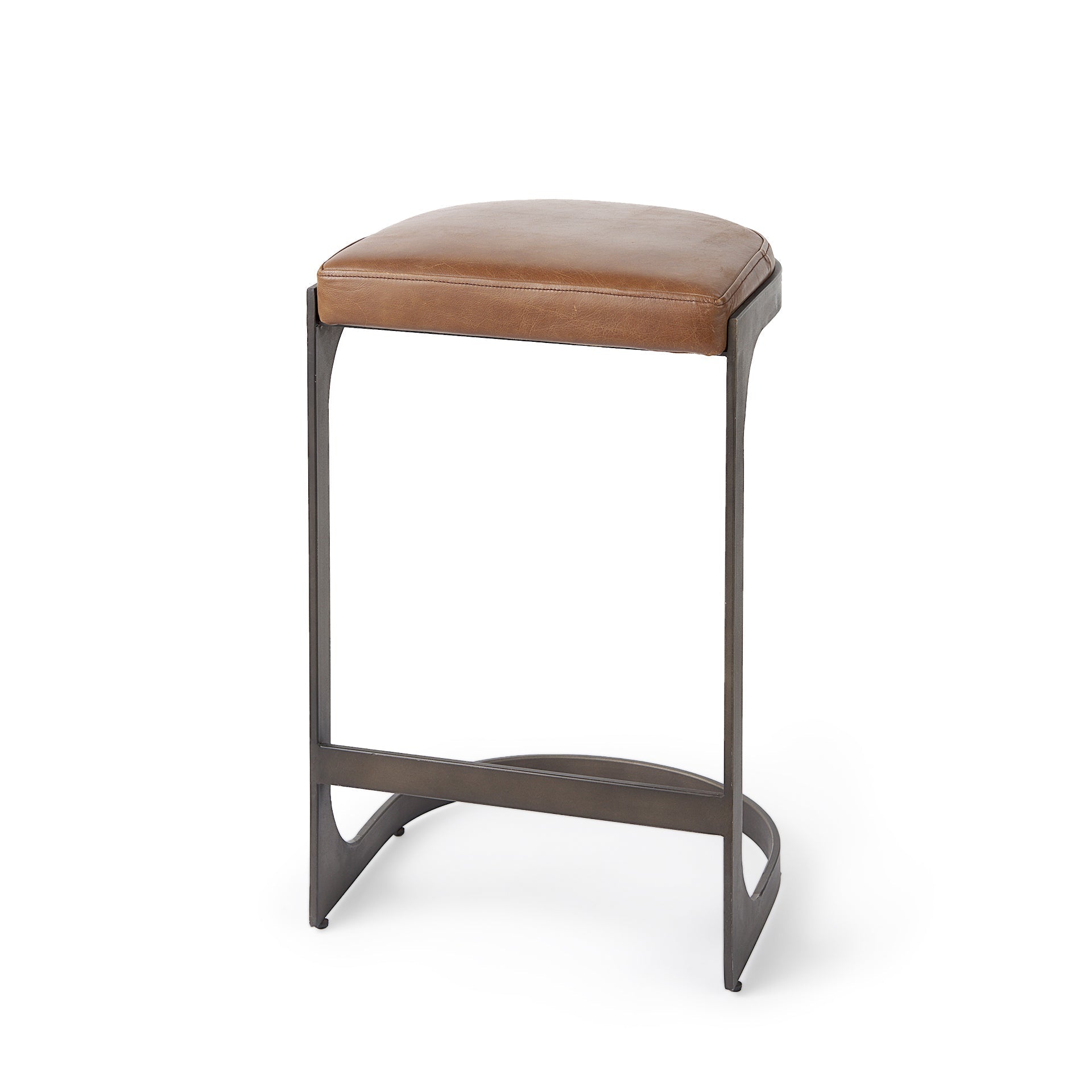 Mercana Tyson 17.3" x 17.5" x 28" Metal Stool