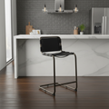 Mercana Berbick 20.5" x 24.8" x 39" Leather Stool