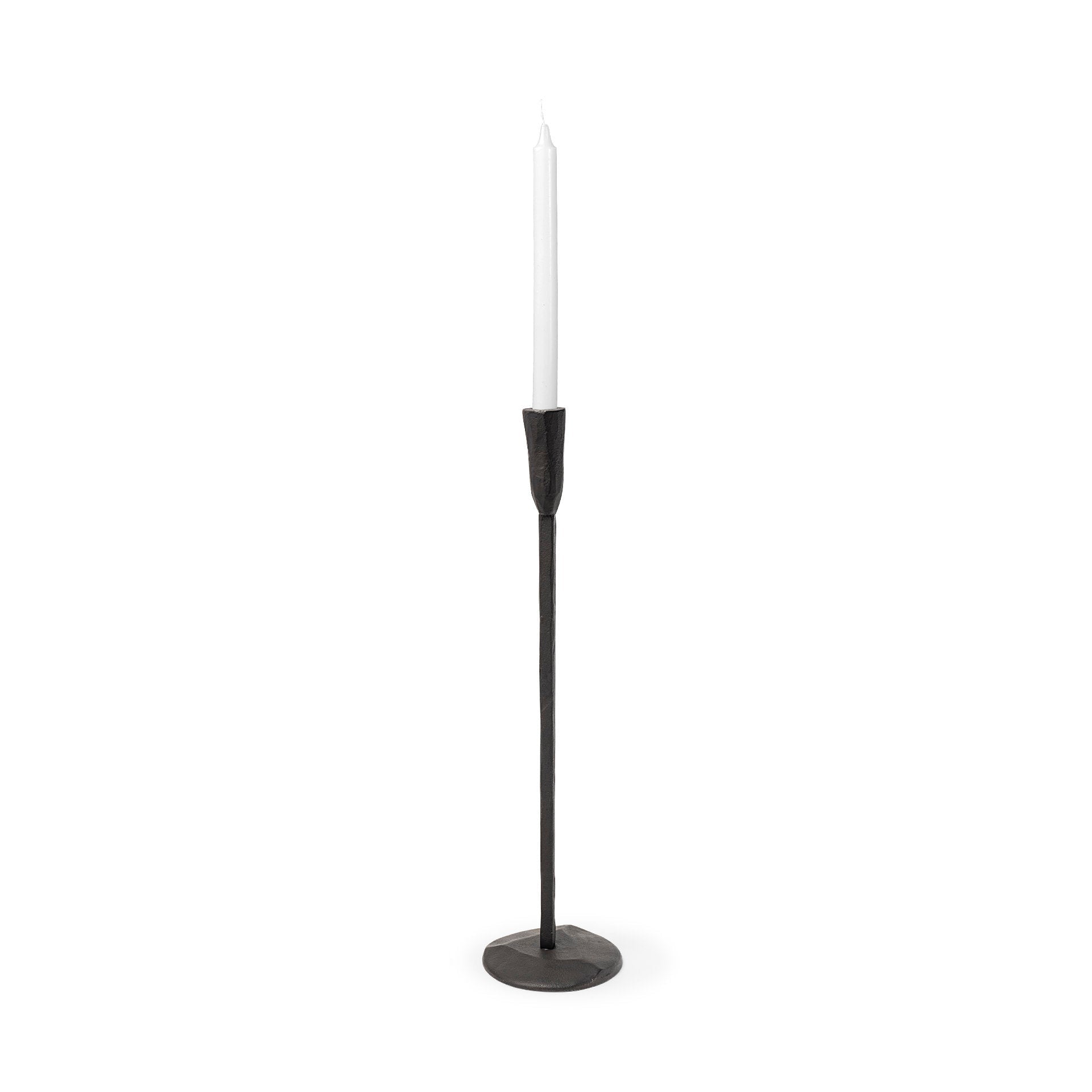 Mercana Levit 5" x 5" x 20" Metal Candle Holder