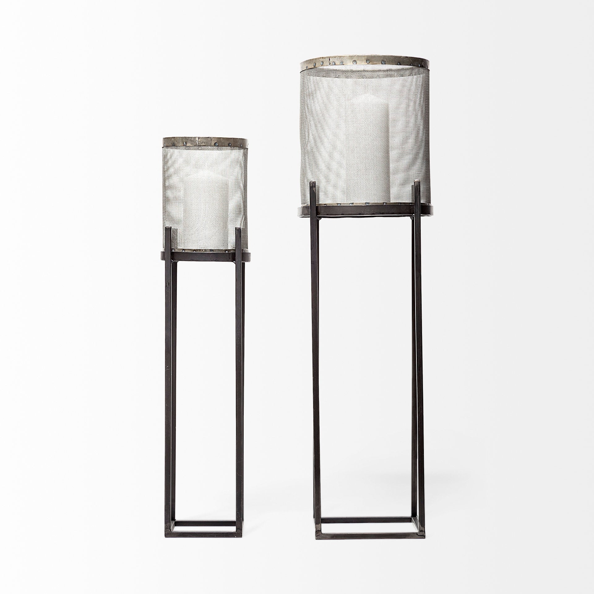 Mercana Steen 10" x 10" x 31" Lantern