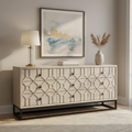 Mercana Genevieve 70.1" x 15.7" x 30.9" Solid + Manufactured Wood Sideboard