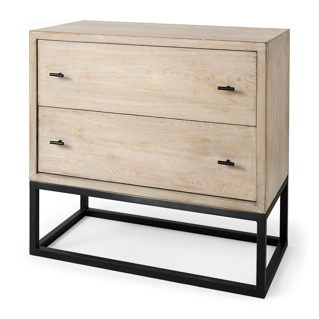Mercana Ciara 31.9" x 15.9" x 30.1" Wood Accent Cabinet