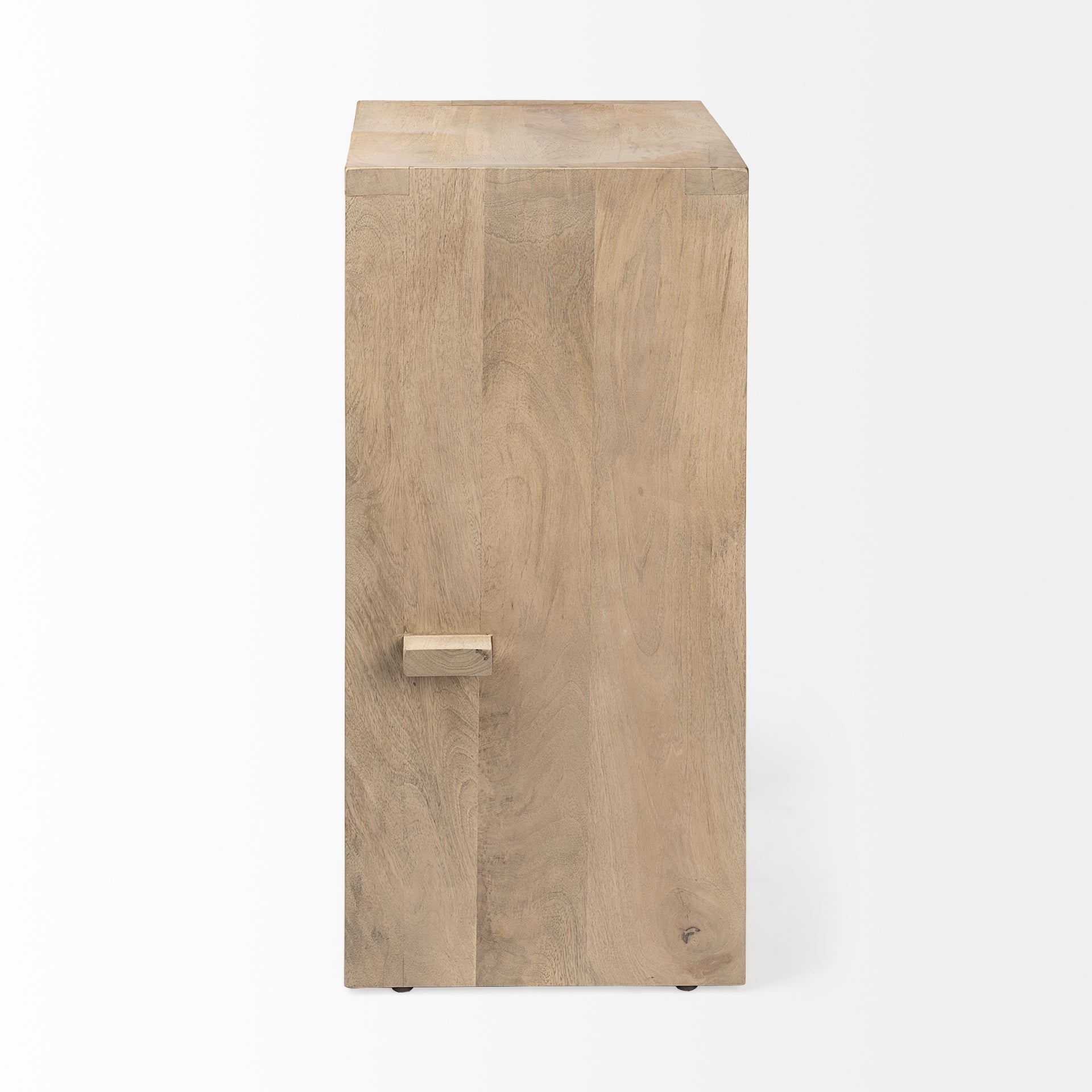 Mercana Aida 18.5" x 14" x 30" Solid Wood Stool