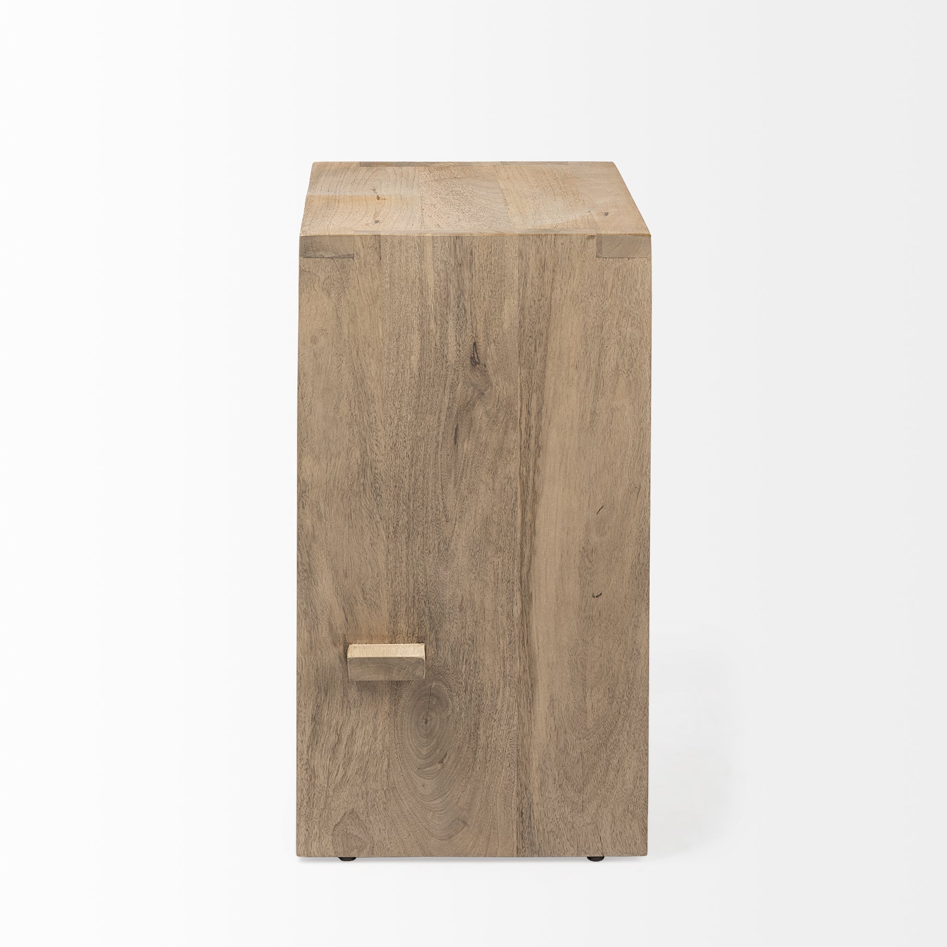 Mercana Aida 18.5" x 14" x 26" Solid Wood Stool
