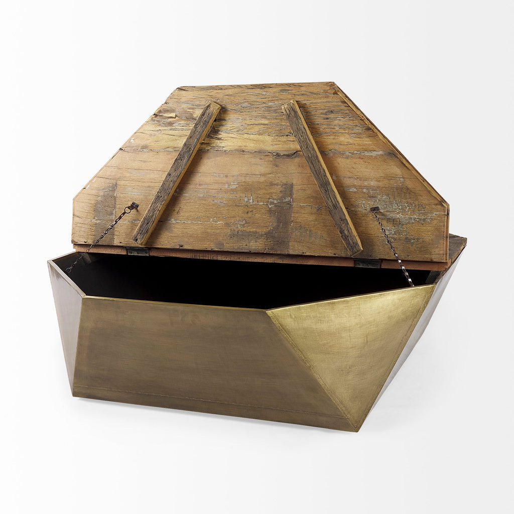 Mercana Esagono 48" x 48" x 15" Coffee Table