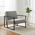 Mercana Armelle 28.3" x 33.1" x 29.9" Fabric Side Chair