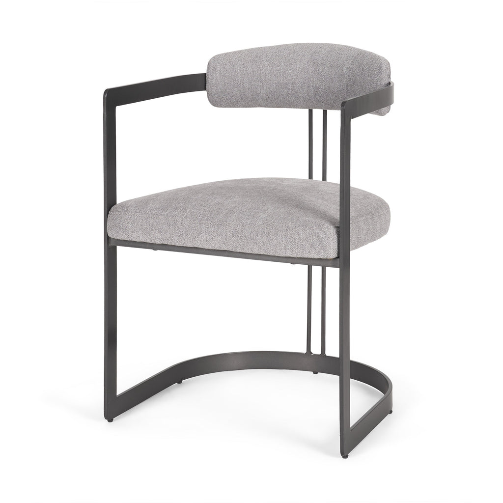 Mercana Hollyfield 20.5" x 21.3" x 29.5" Metal Dining Chair