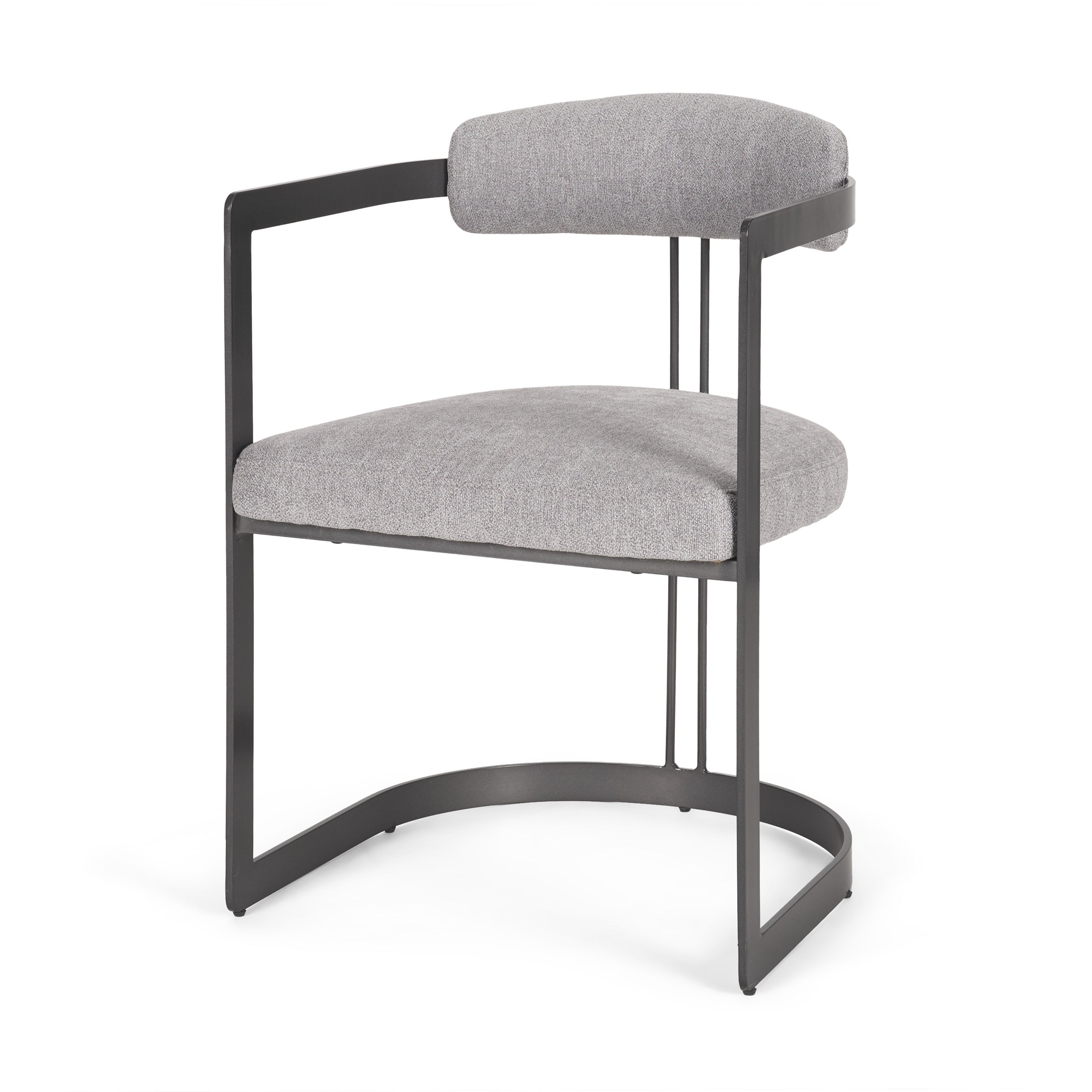 Mercana Hollyfield 20.5" x 21.3" x 29.5" Metal Dining Chair