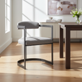 Mercana Hollyfield 20.5" x 21.3" x 29.5" Metal Dining Chair