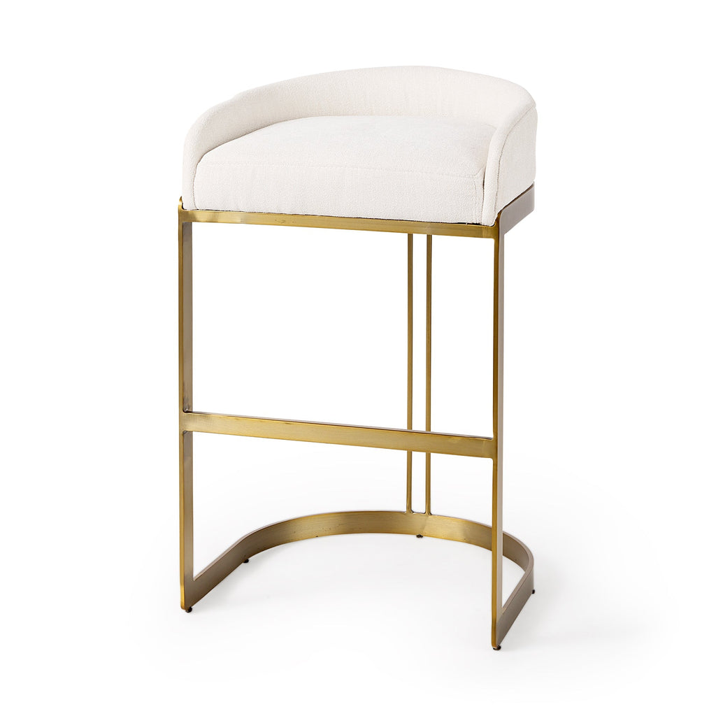 Mercana Hollyfield 20.5" x 19.7" x 32.7" Metal Stool