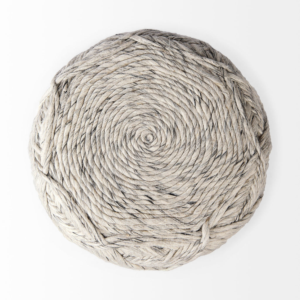 Mercana Esfera 17.8" x 15.8" x 15.8" Pouf