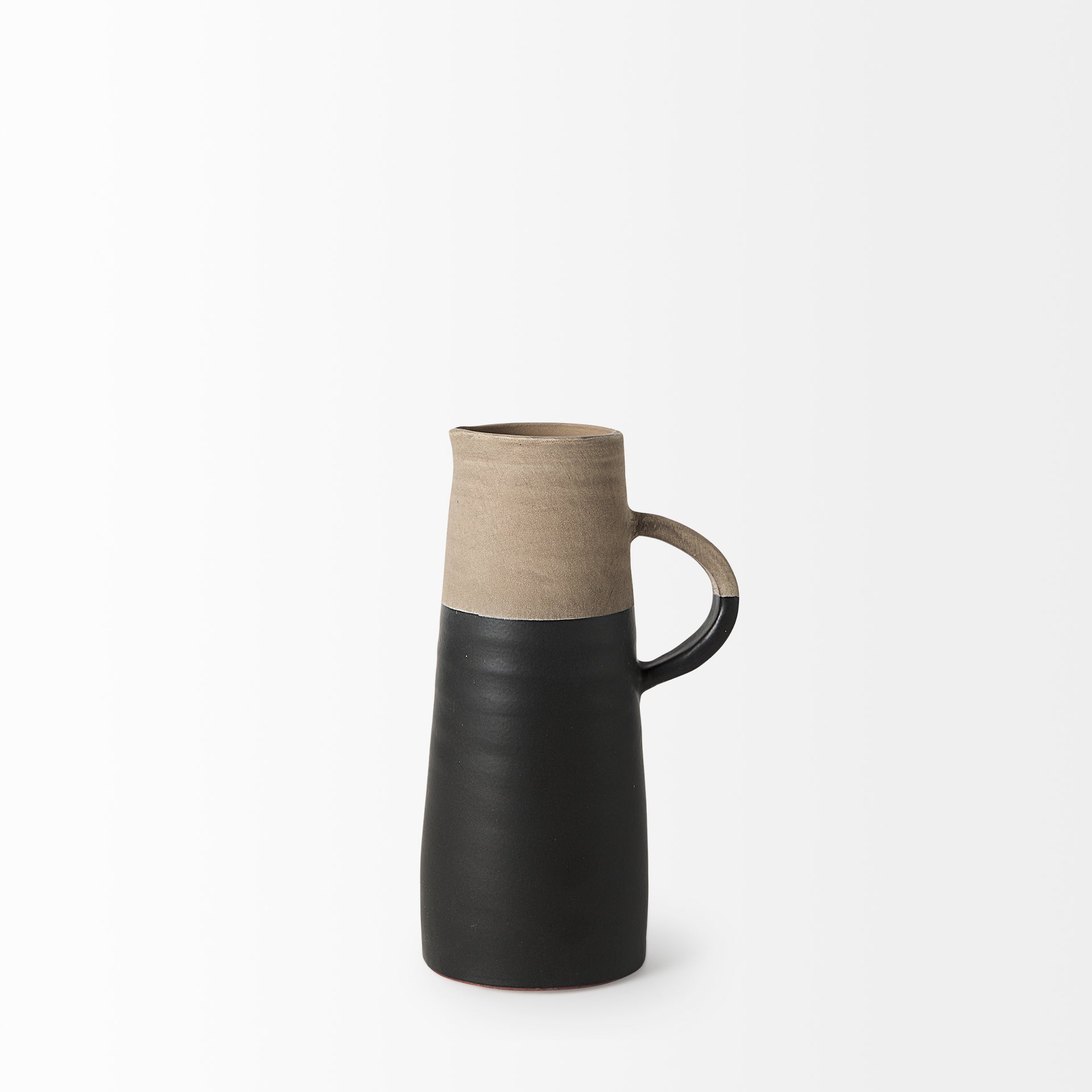 Mercana Garand 6.3" x 4.5" x 10.2" Ceramic Jug Vase