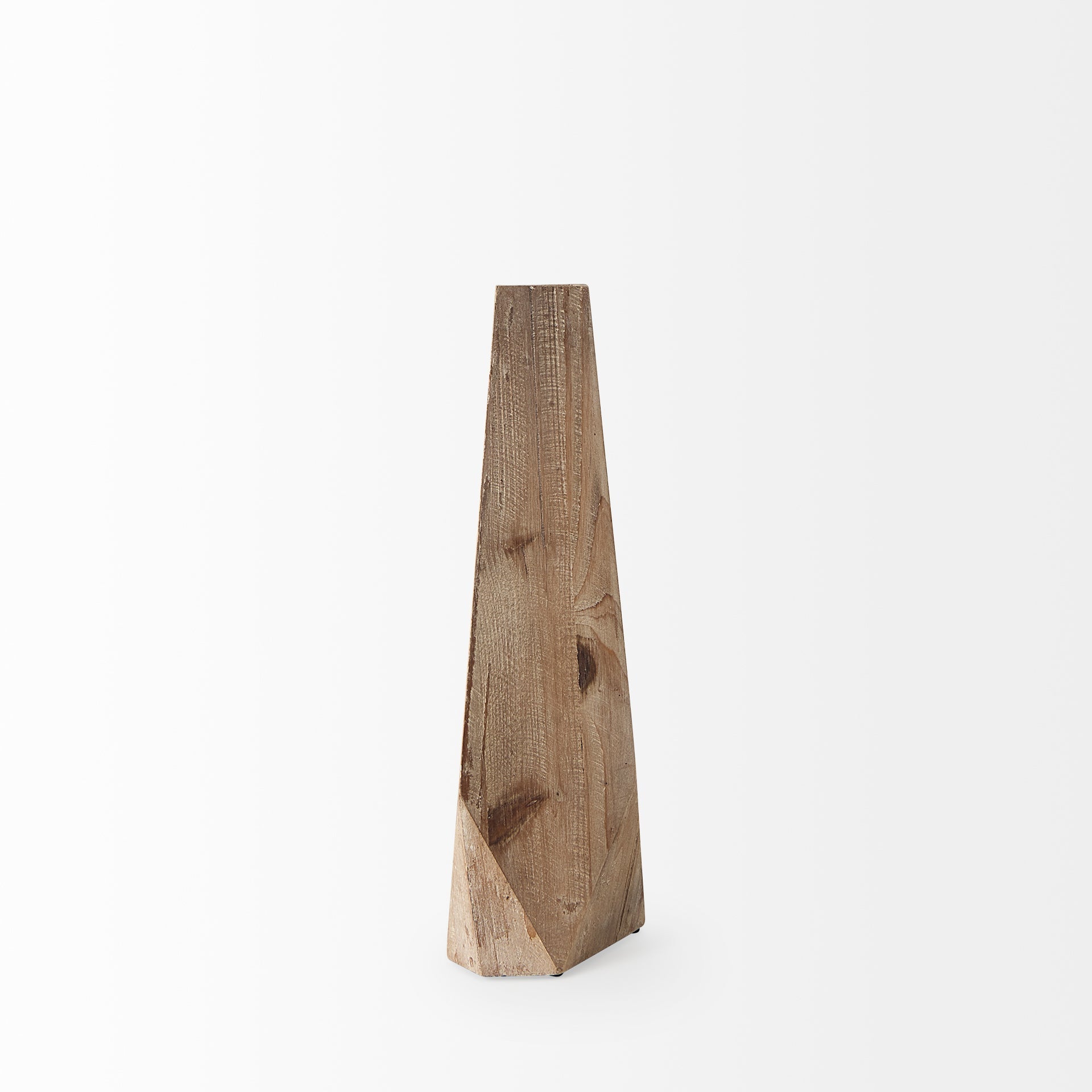 Mercana Allen 7.9" x 4.9" x 15.3" Solid Wood Vase