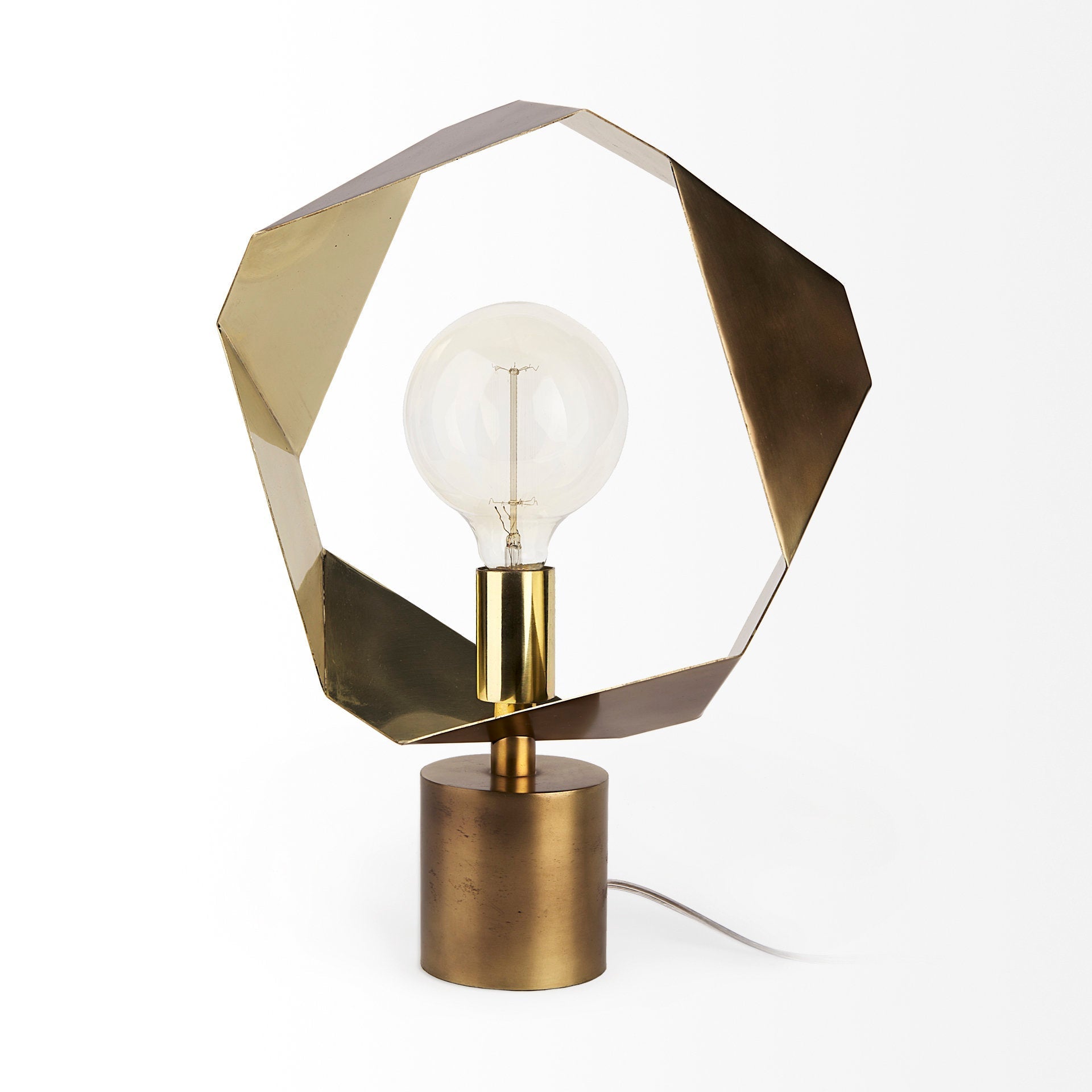Mercana Shamir 14.5" x 14.5" x 18.7" Table Lamp