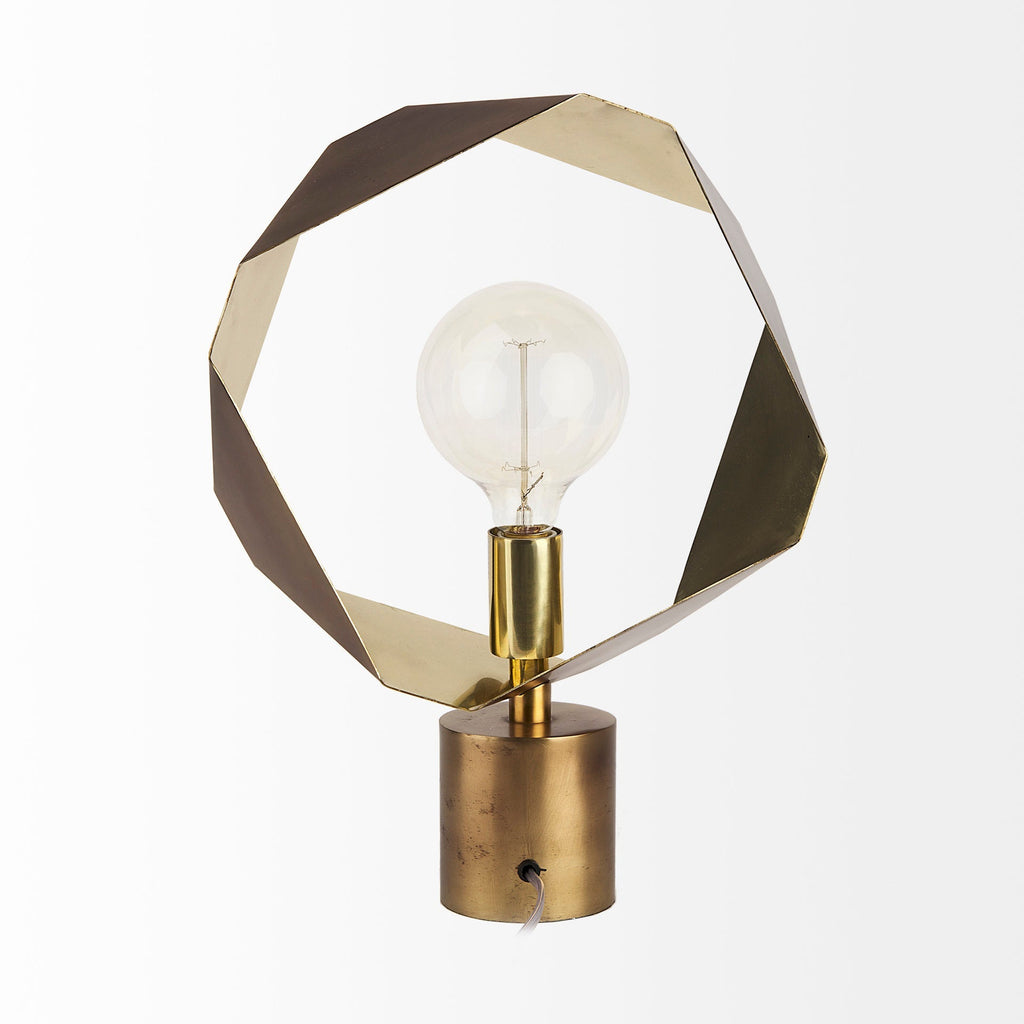Mercana Shamir 14.5" x 14.5" x 18.7" Table Lamp