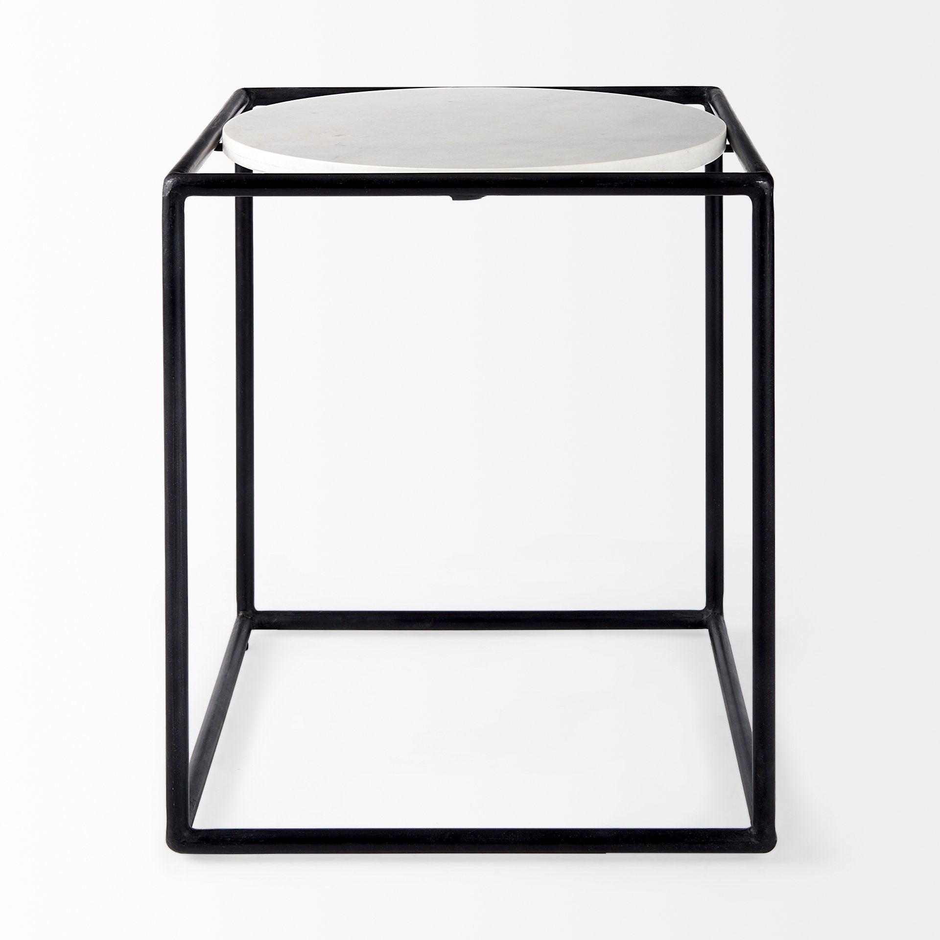 Mercana Austen 20" x 20" x 22" Metal Side Table
