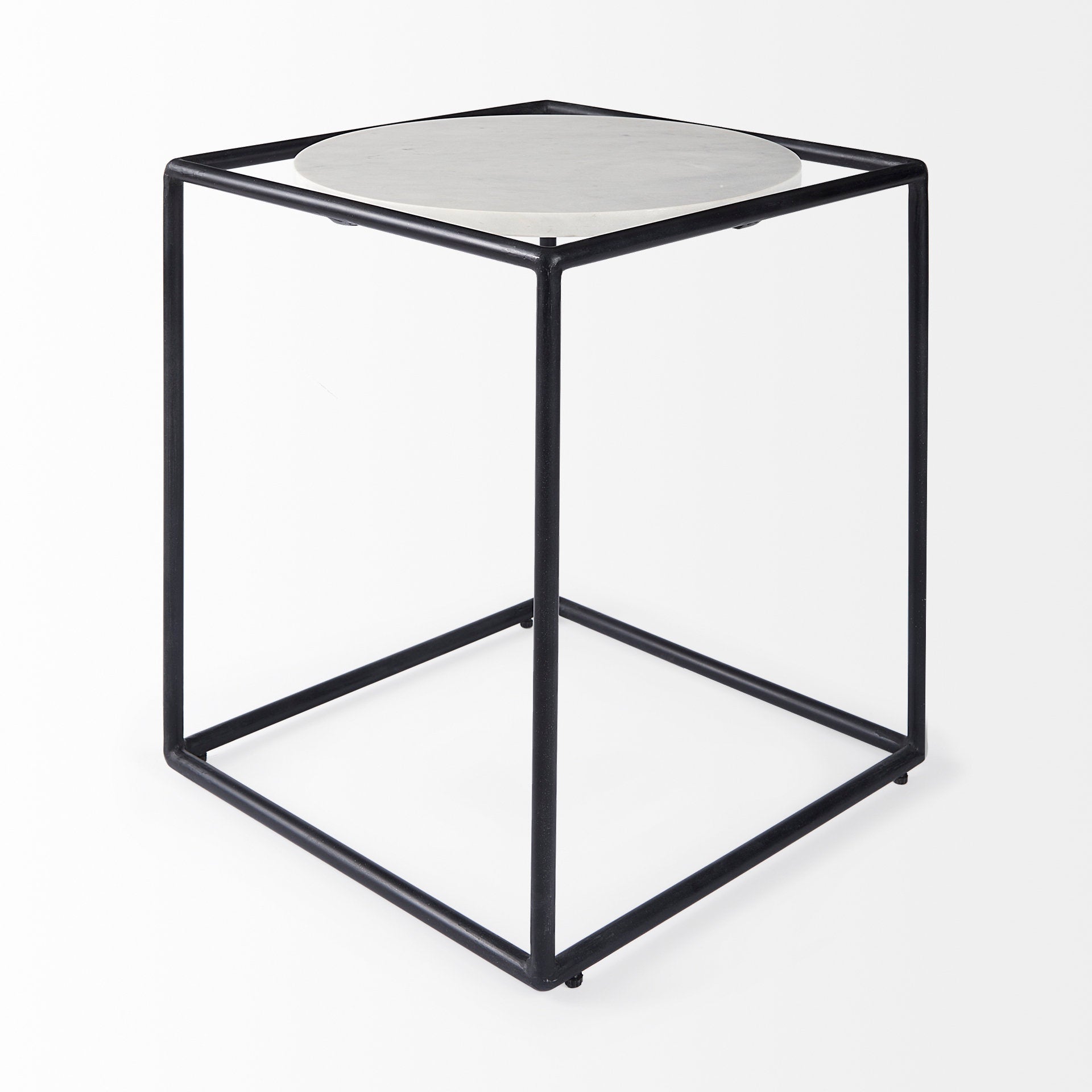 Mercana Austen 20" x 20" x 22" Metal Side Table