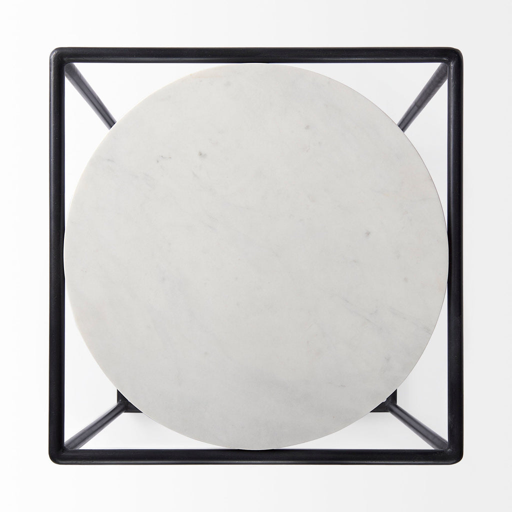 Mercana Austen 20" x 20" x 22" Metal Side Table