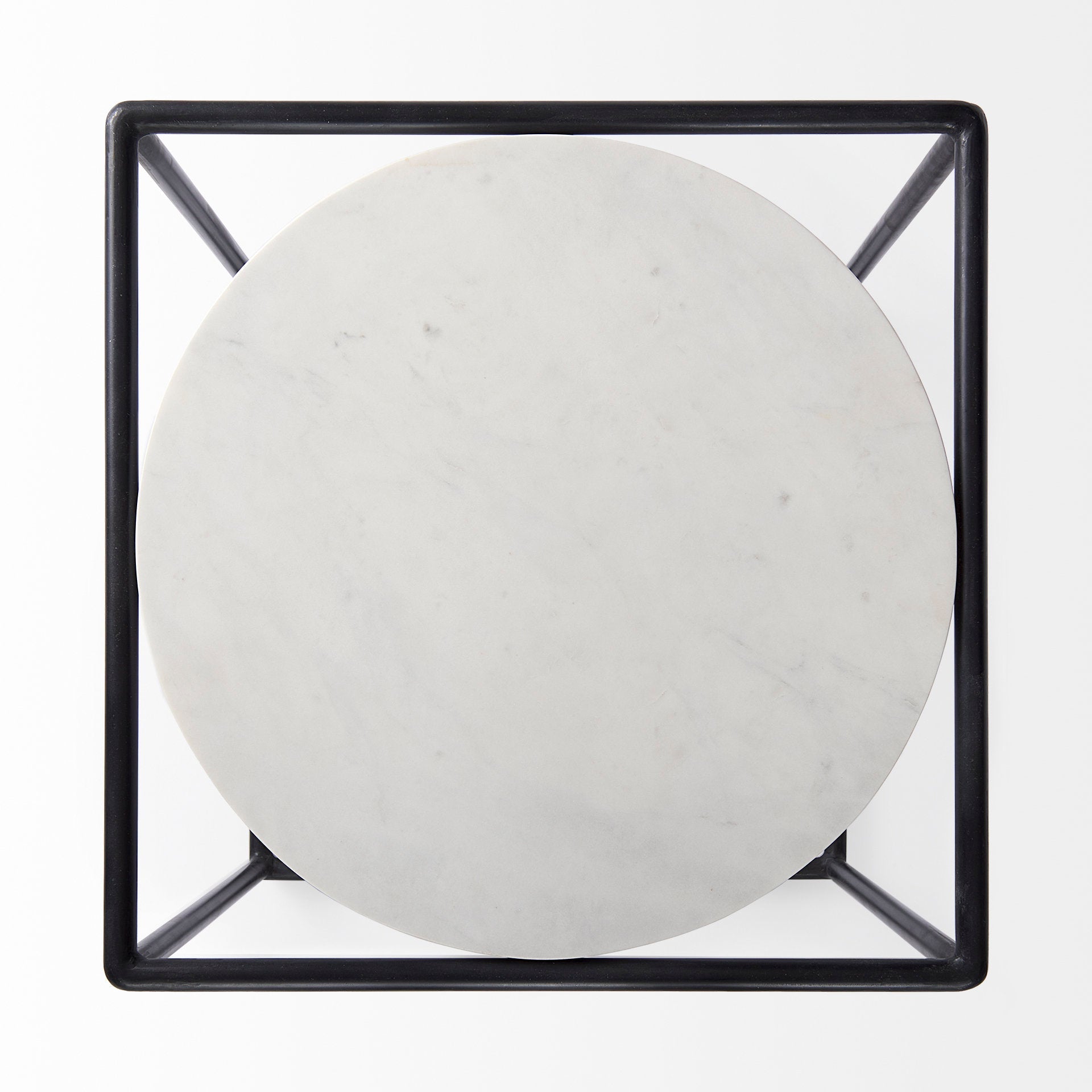 Mercana Austen 20" x 20" x 22" Metal Side Table