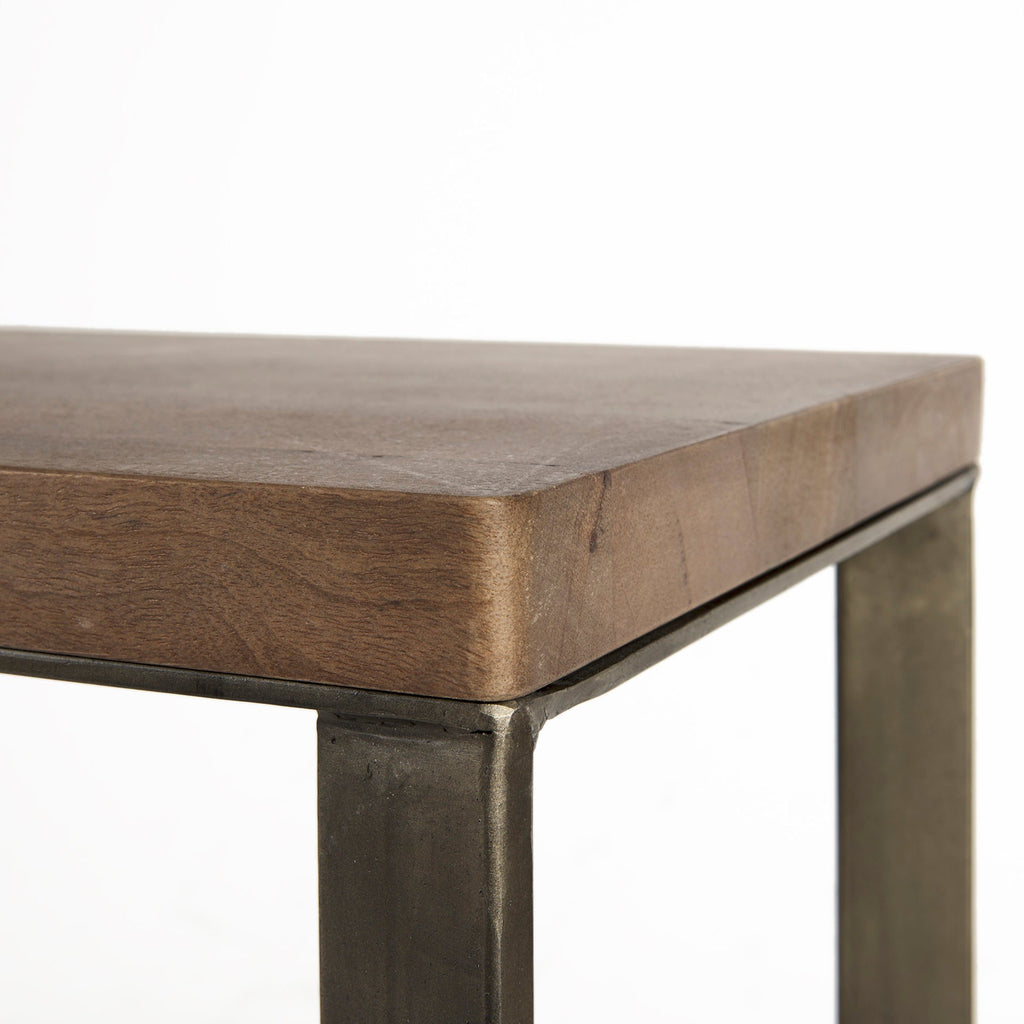 Mercana Faye 50" x 15" x 30" Iron Console Table