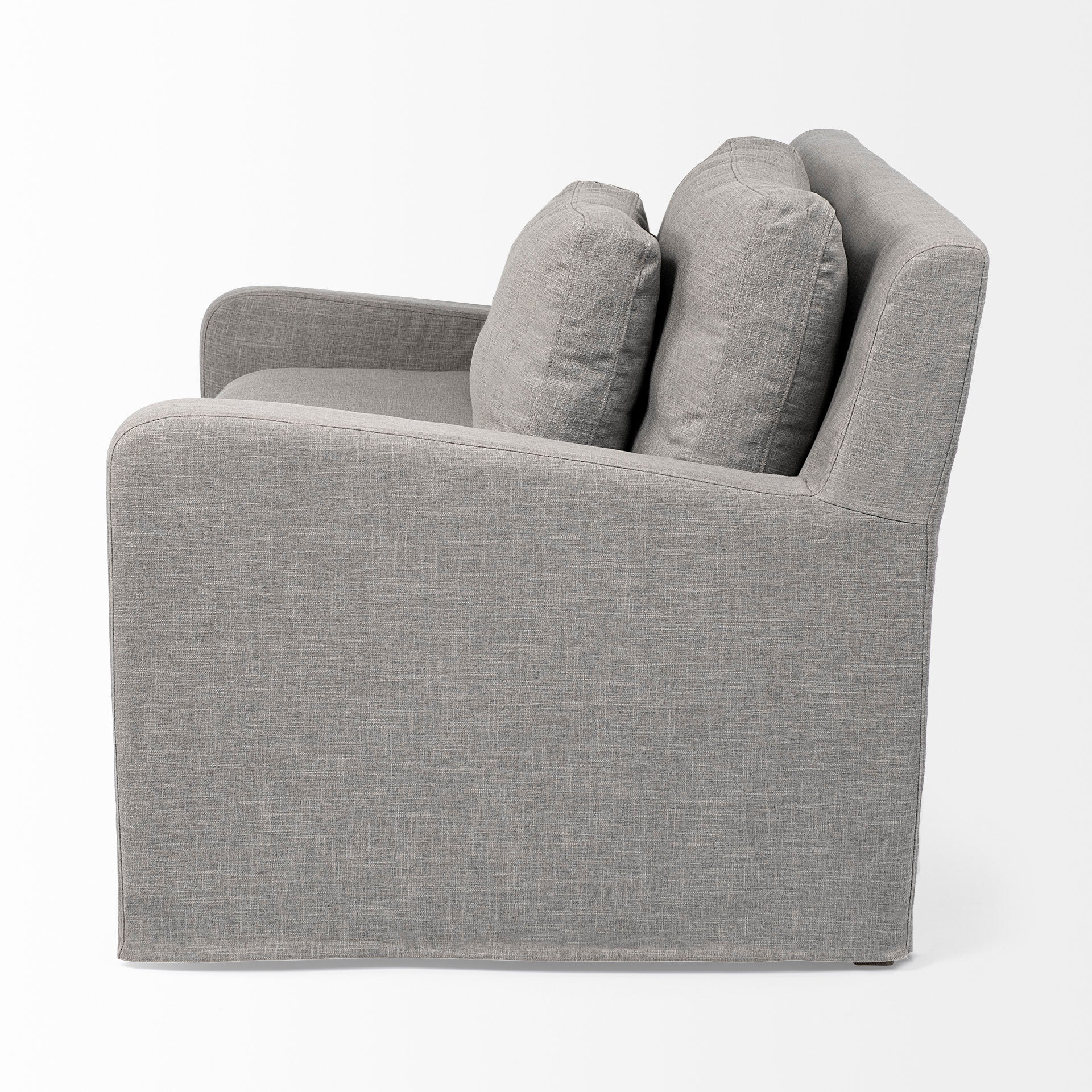 Mercana Denly 38" x 38.3" x 34.5" Fabric Arm Chair