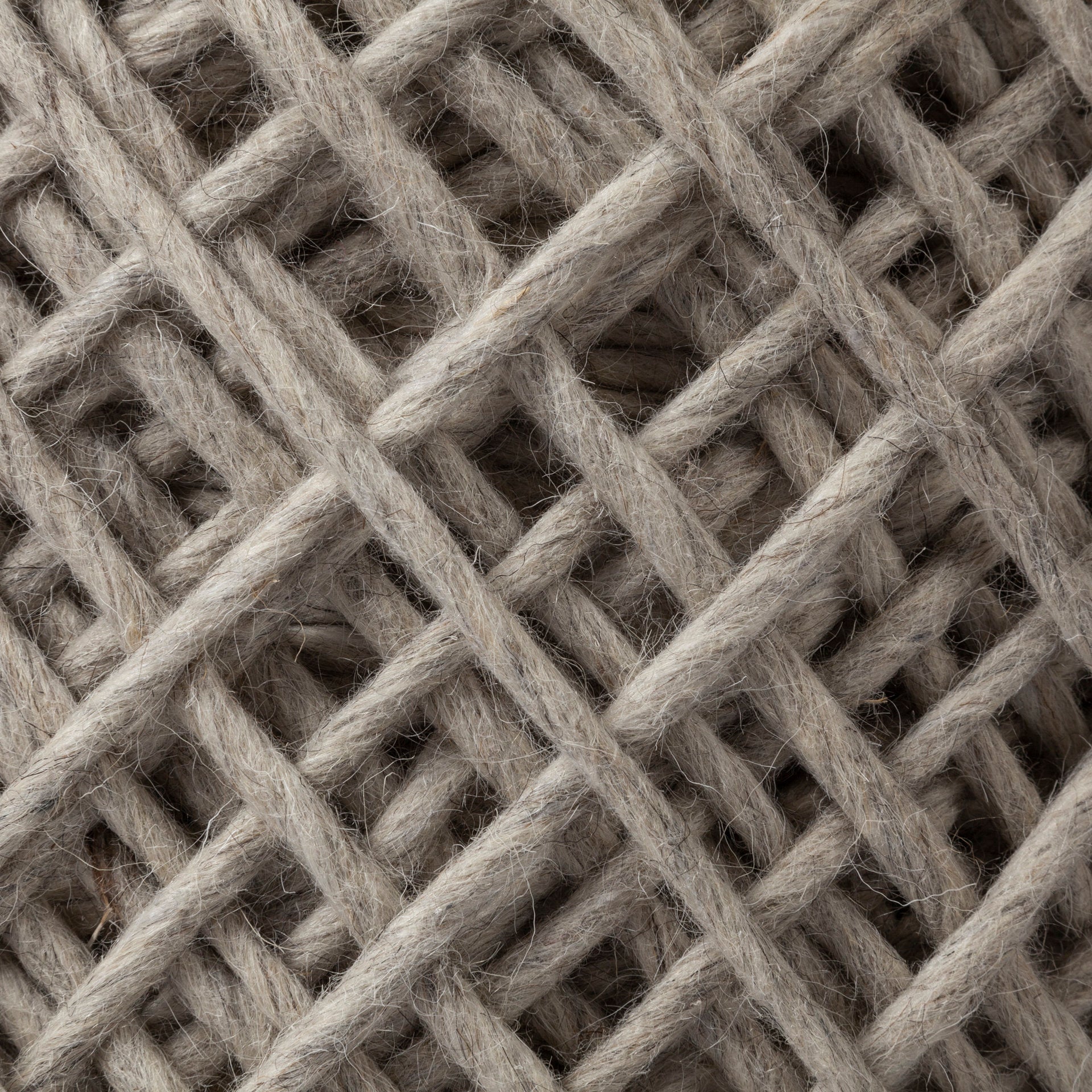 Mercana Allium 15.8" x 15.8" x 17.8" Wool Pouf