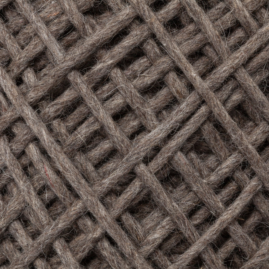 Mercana Allium 15.8" x 15.8" x 17.8" Wool Pouf