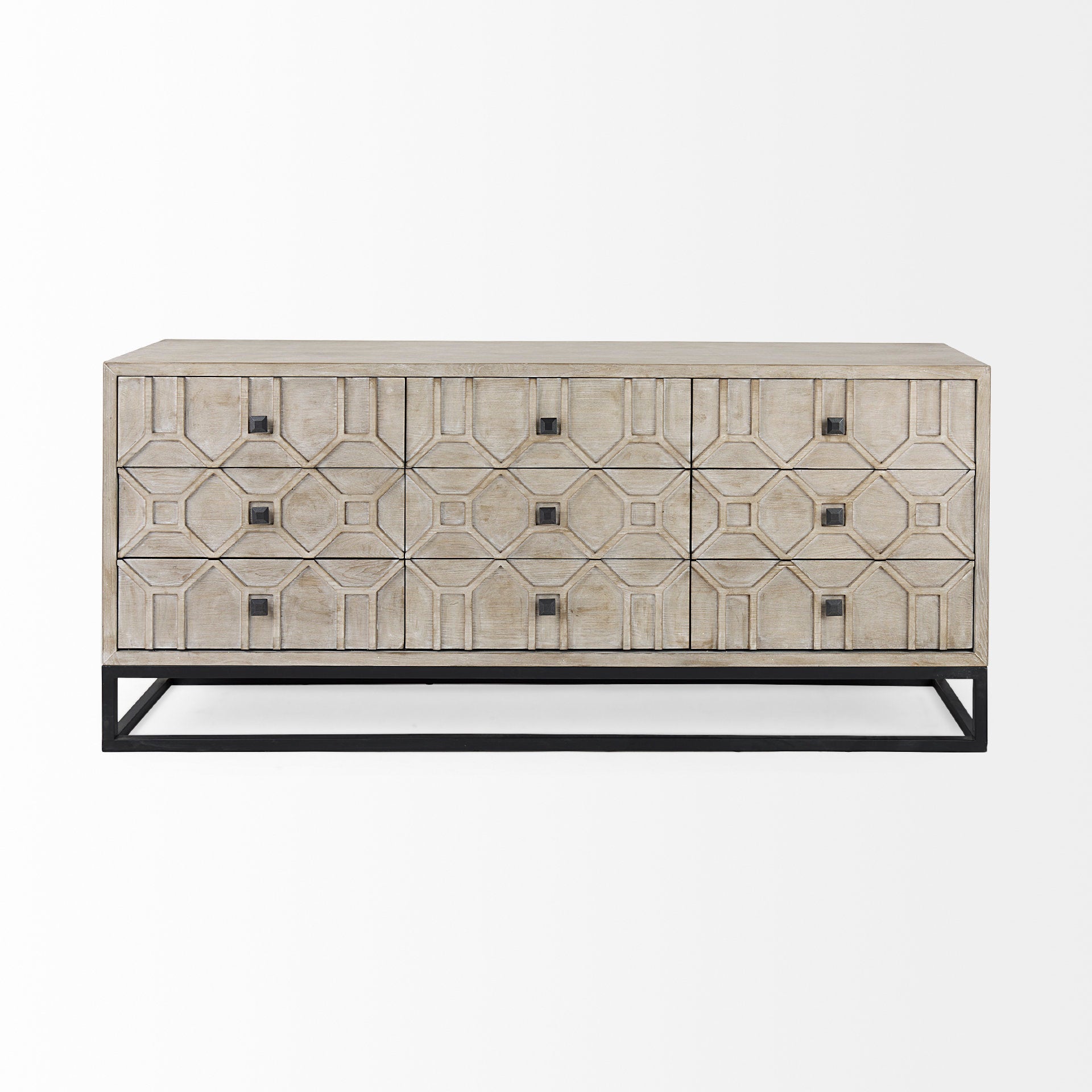 Mercana Genevieve 70.1" x 15.7" x 30.9" Solid + Manufactured Wood Sideboard