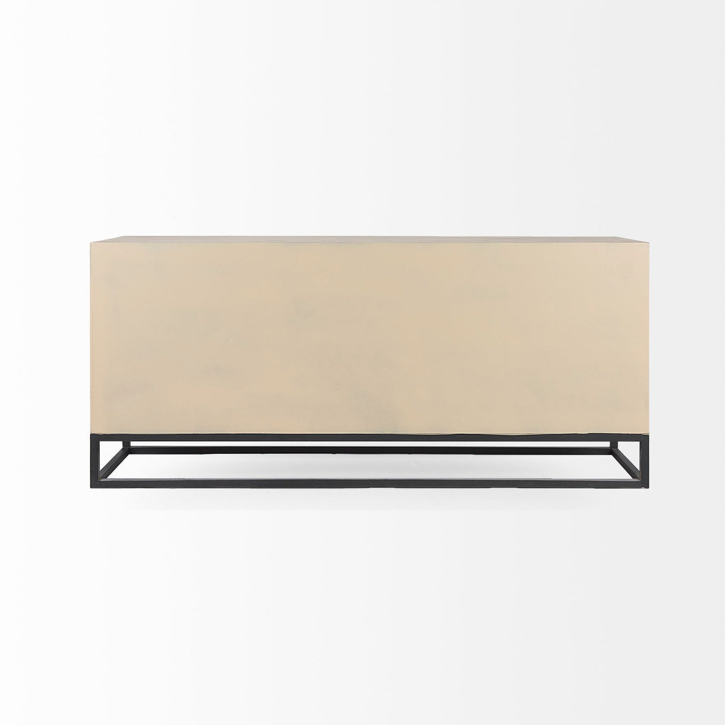Mercana Genevieve 70.1" x 15.7" x 30.9" Solid + Manufactured Wood Sideboard