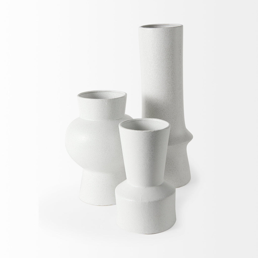 Mercana Laforge 6.7" x 6.7" x 17.3" Ceramic Vase