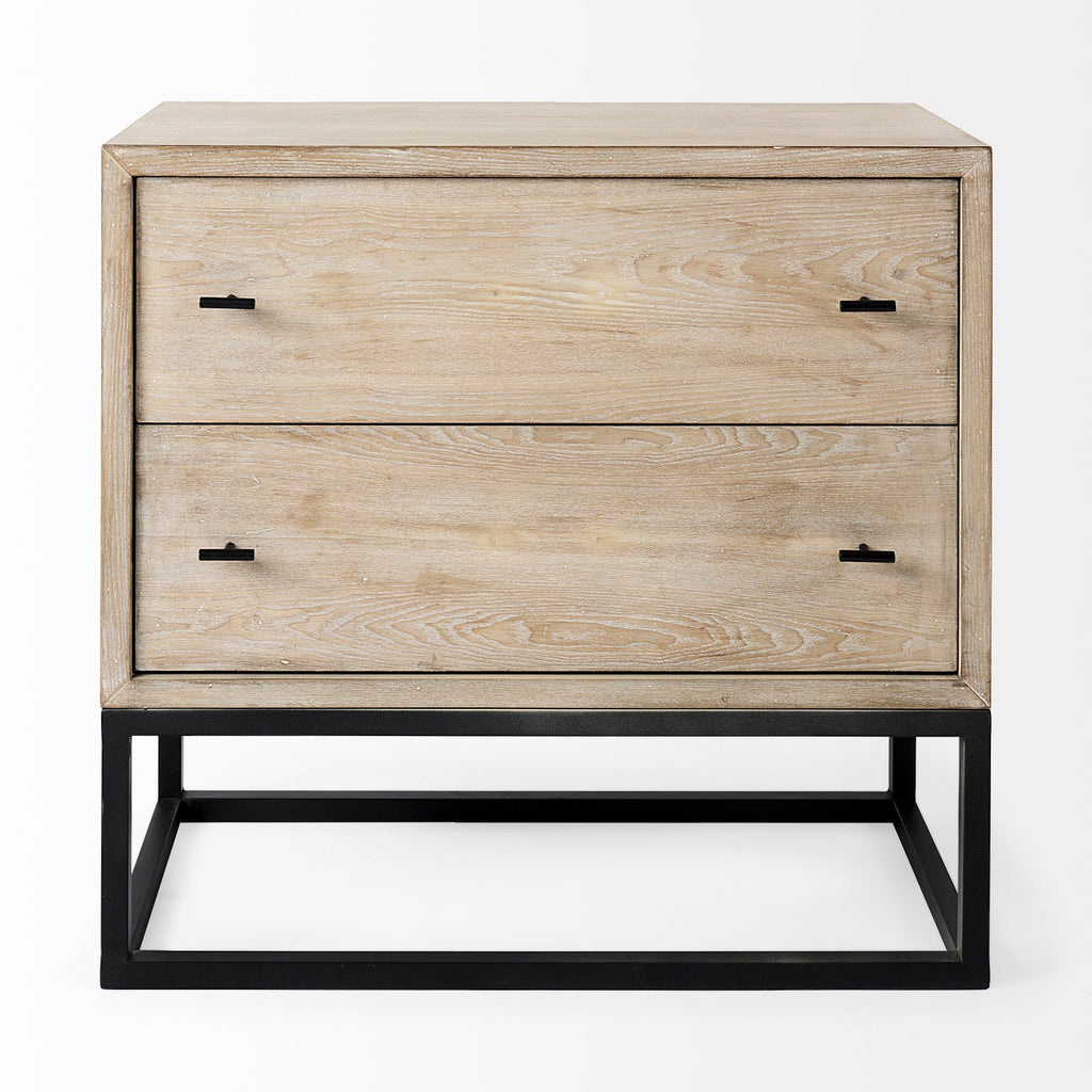 Mercana Ciara 31.9" x 15.9" x 30.1" Wood Accent Cabinet