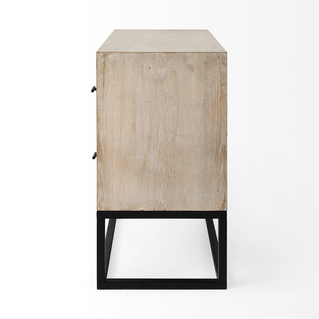 Mercana Ciara 31.9" x 15.9" x 30.1" Wood Accent Cabinet