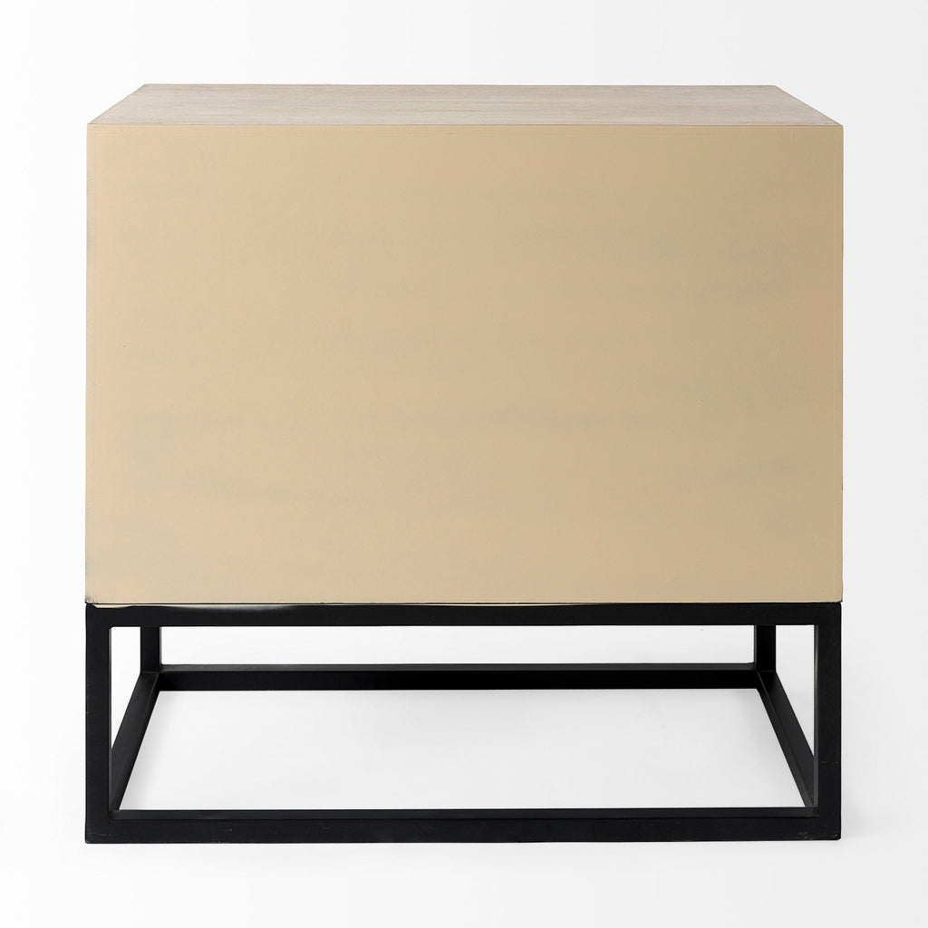 Mercana Ciara 31.9" x 15.9" x 30.1" Wood Accent Cabinet