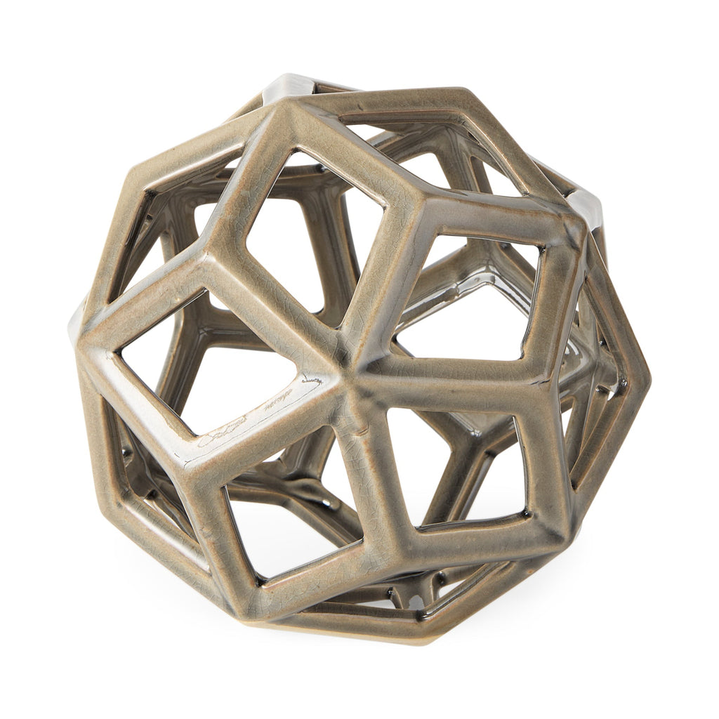 Mercana Geom 7.1" x 7.1" x 7.1" Metal Decorative Object