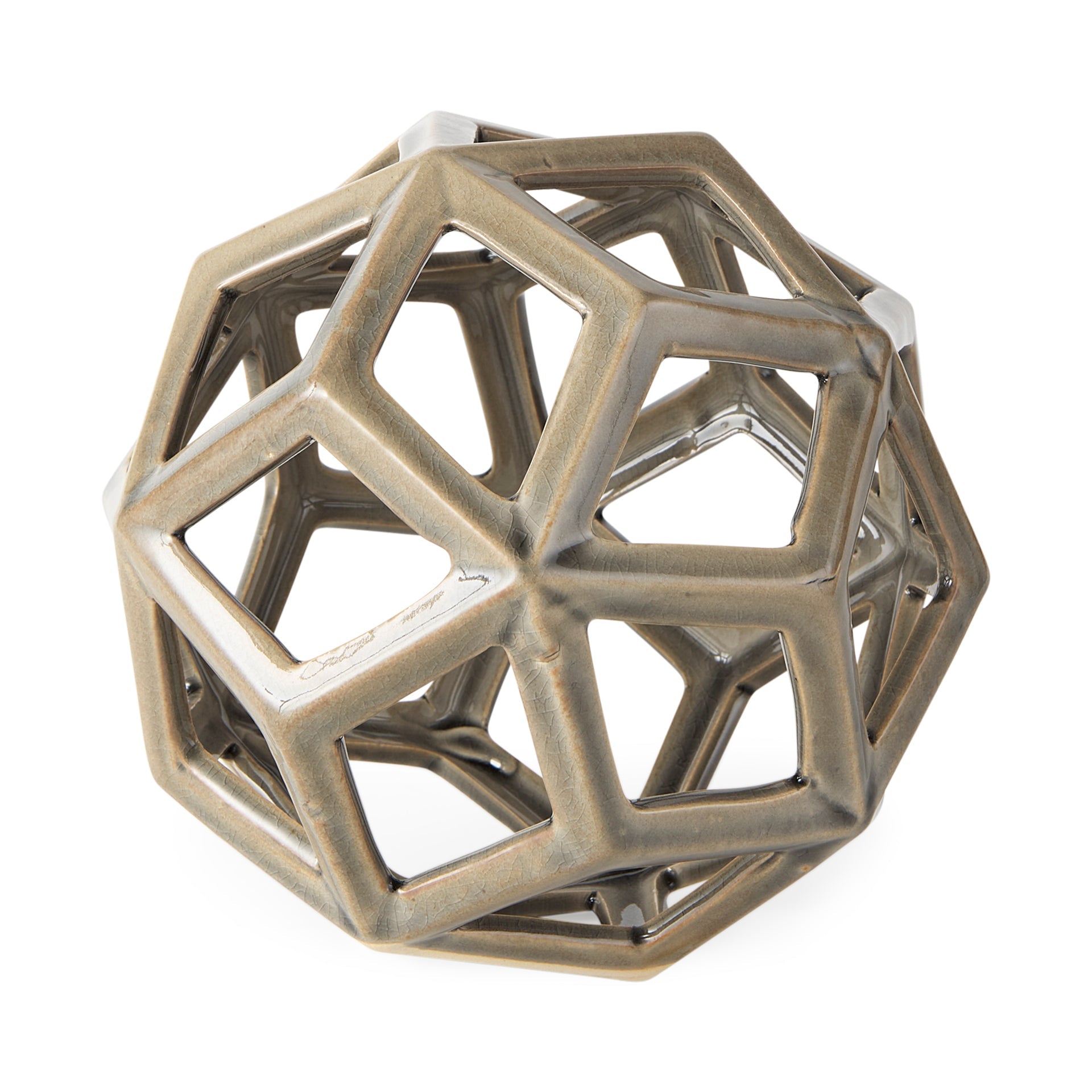 Mercana Geom 7.1" x 7.1" x 7.1" Metal Decorative Object