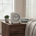 Mercana Karl 8" x 2.8" x 8.8" Metal Table Clock