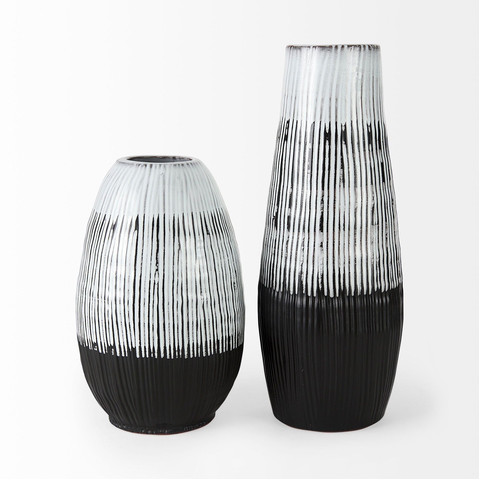Mercana Tanami 7" x 7" x 18.5" Ceramic Vase
