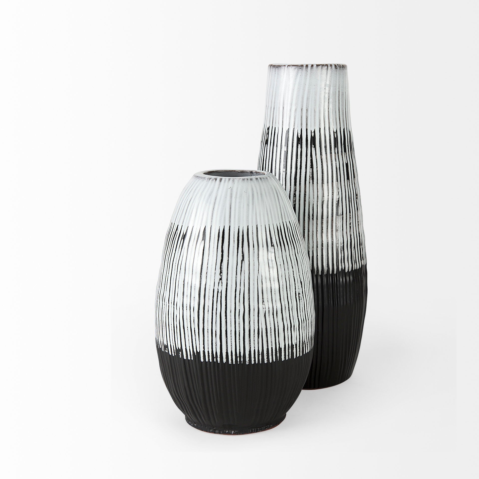Mercana Tanami 7" x 7" x 18.5" Ceramic Vase