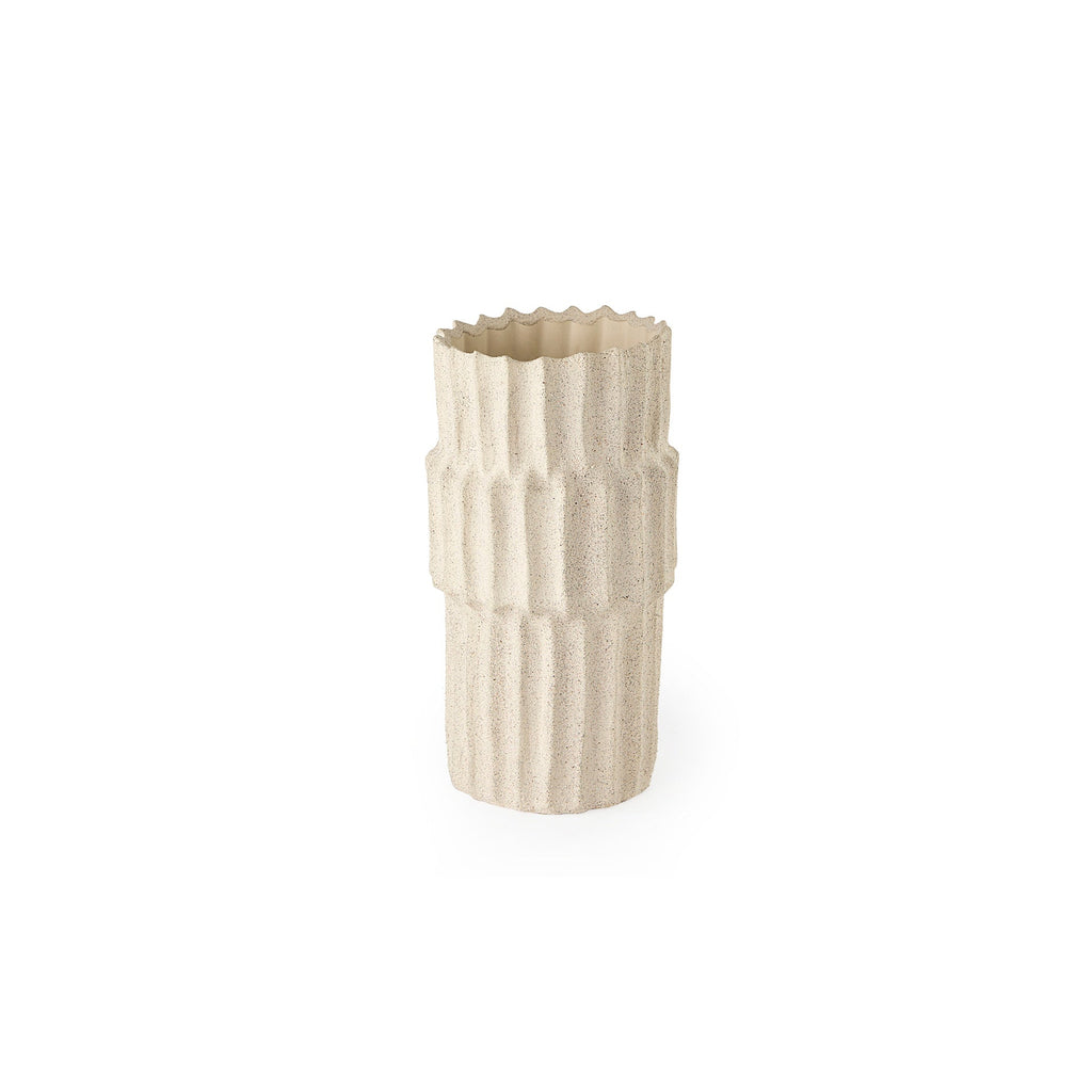 Mercana Cardon 7.5" x 7.5" x 13.8" Ceramic Vase