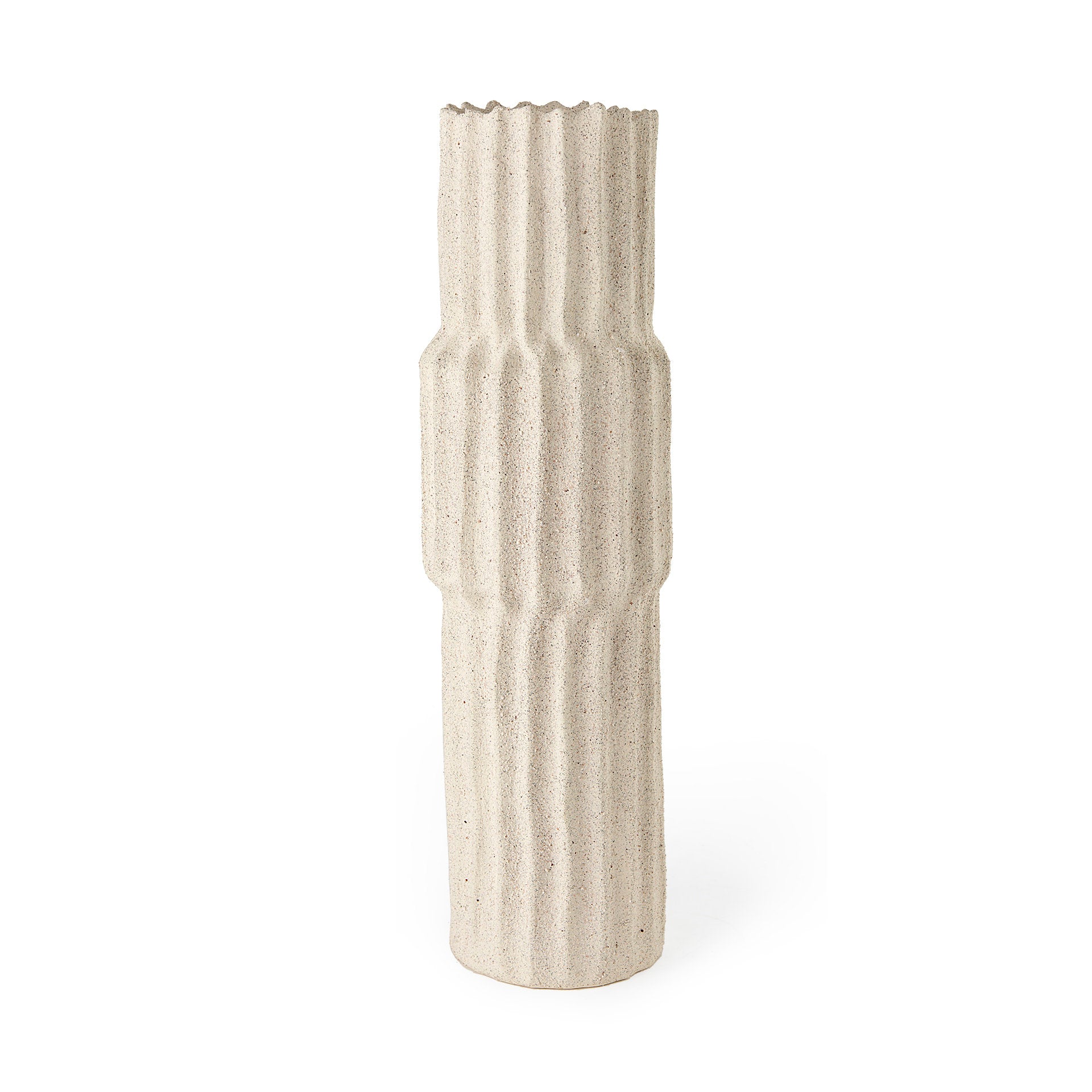 Mercana Cardon 6.7" x 6.7" x 23" Ceramic Vase