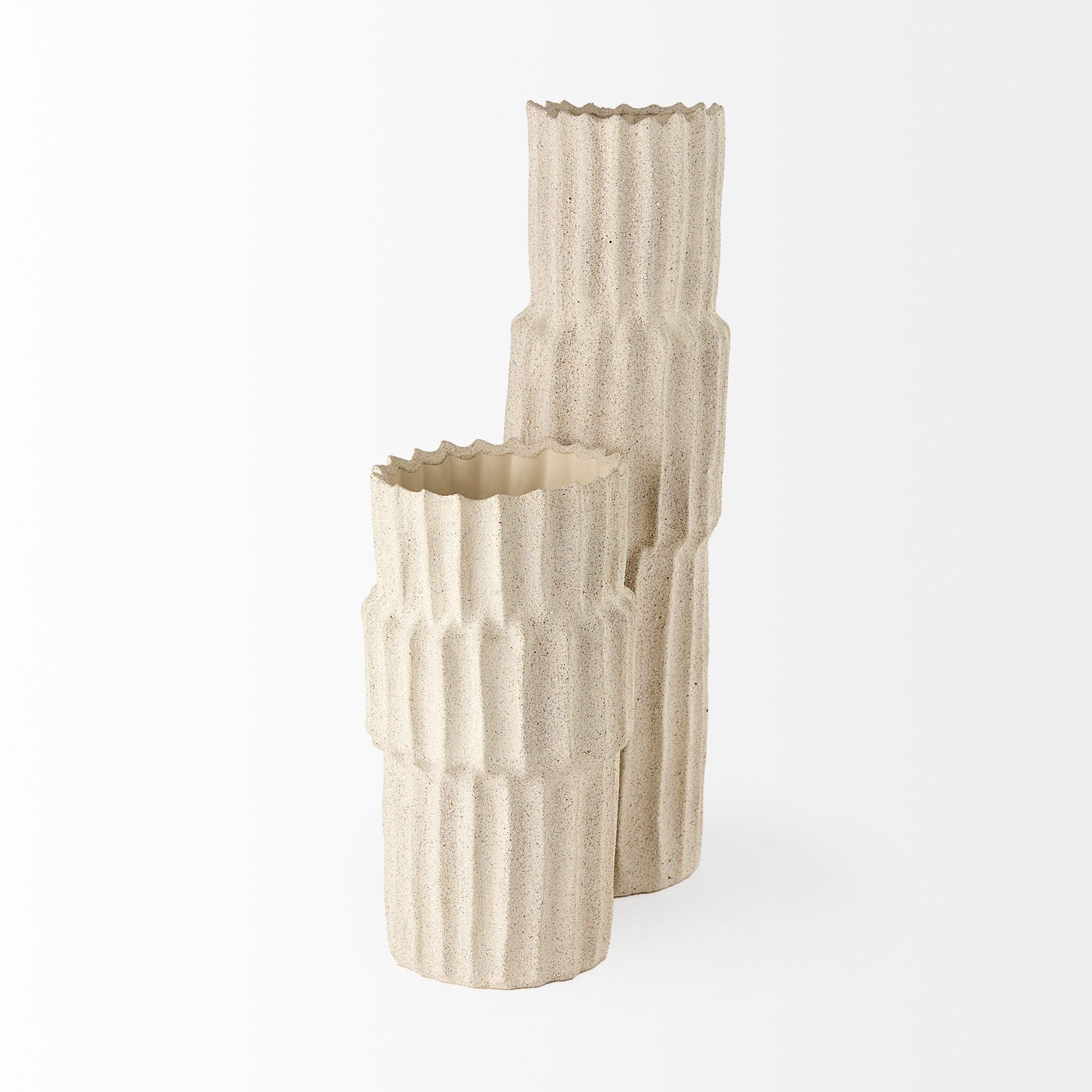 Mercana Cardon 6.7" x 6.7" x 23" Ceramic Vase