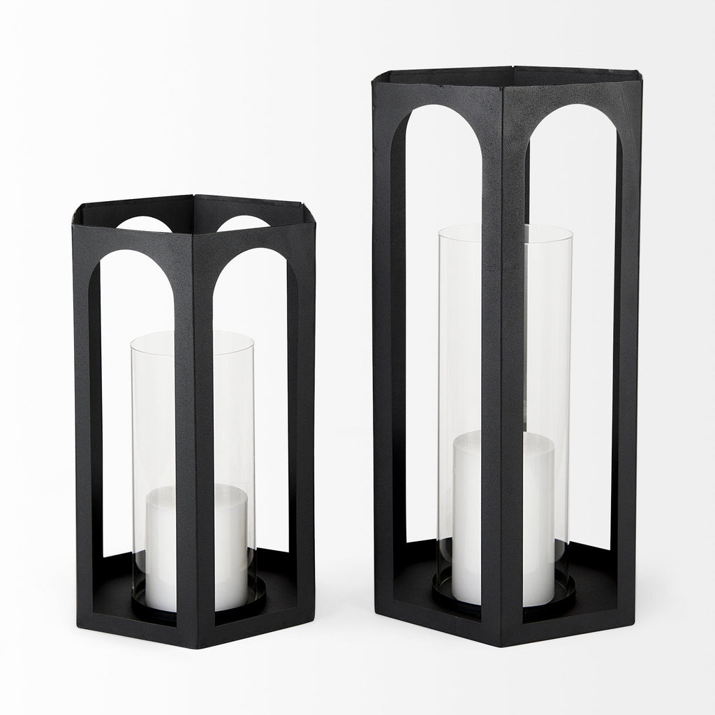 Mercana Balley 9.4" x 9.4" x 19.7" Lantern
