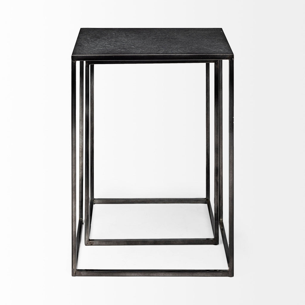 Mercana Kasey 17.7" x 12.6" x 24.4" Side Table