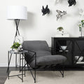 Mercana Stella 16.5" x 16.5" x 23" Marble Side Table