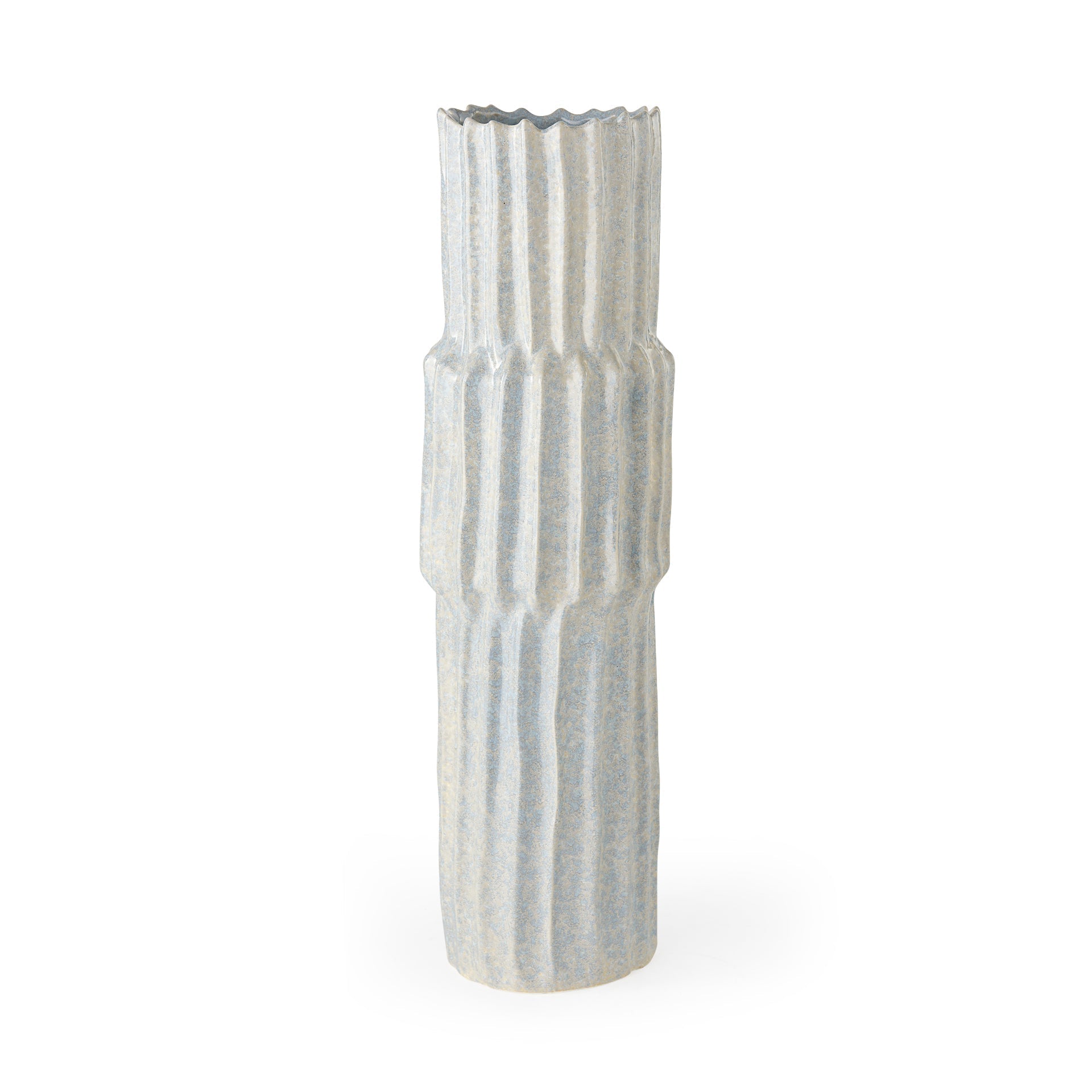 Mercana Cardon 6.7" x 6.7" x 23" Ceramic Vase