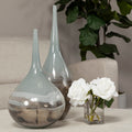 Mercana Erie 6.7" x 6.7" x 20.9" Glass Vase