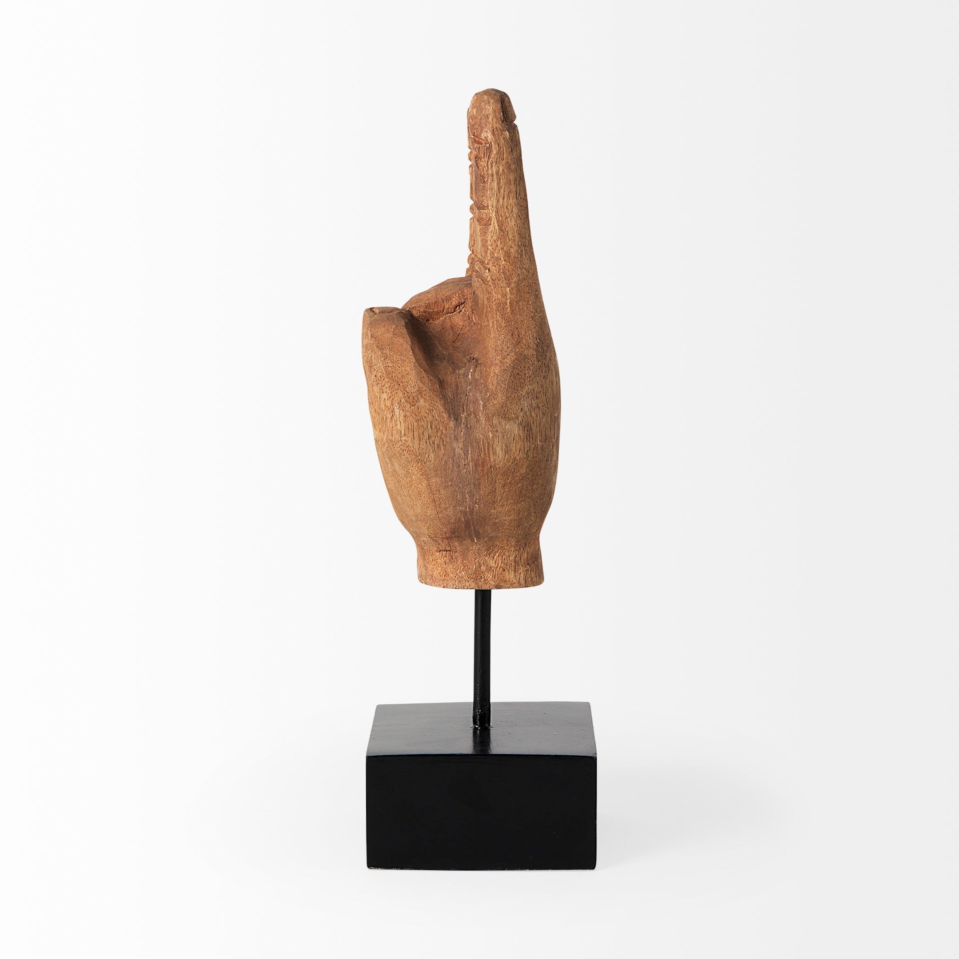 Mercana Saxum 4" x 4.3" x 13" Decorative Object